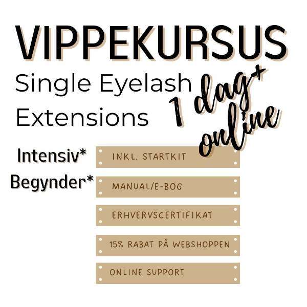 kursus i eyelash extensions 1 dag