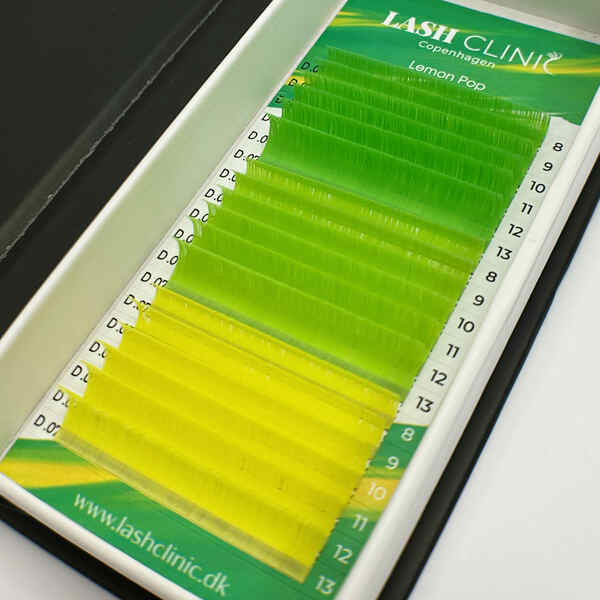 Colored Lashes Lemon Pop